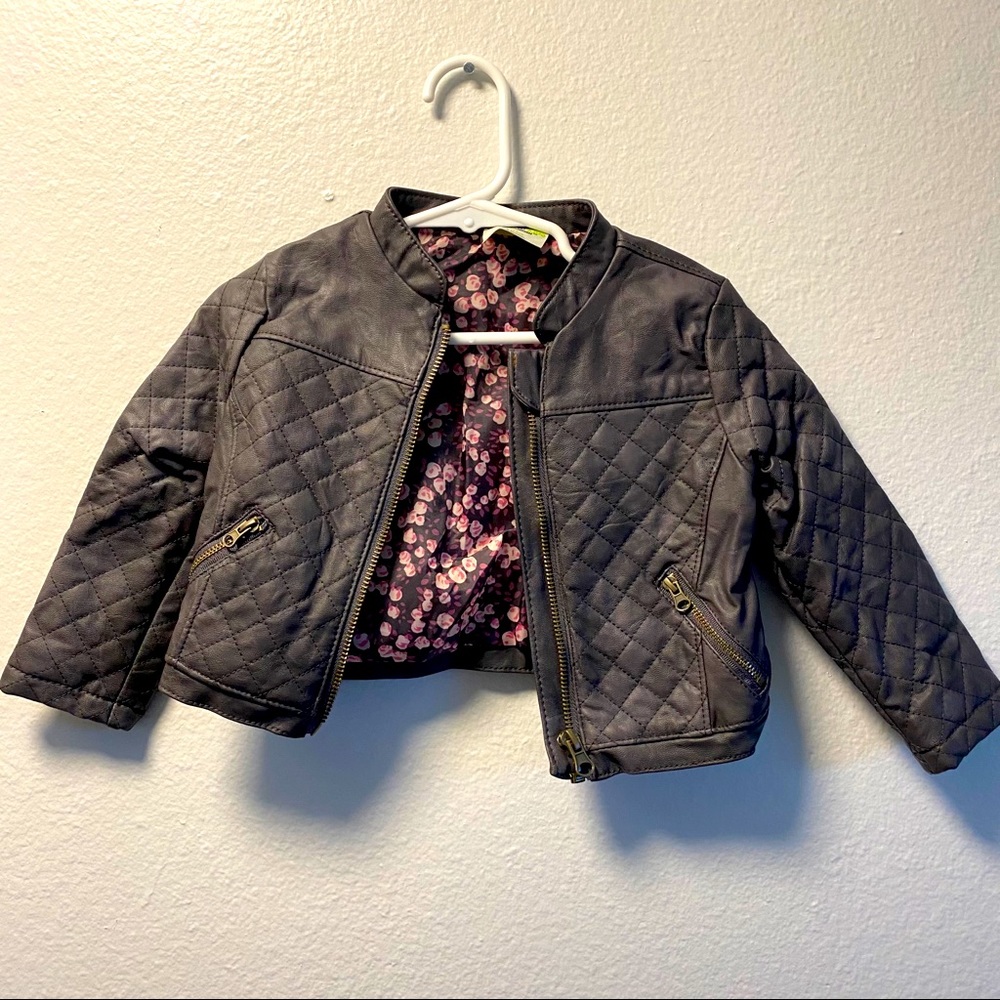 Oshkosh leather jacket